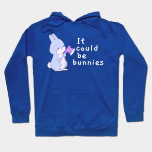 Buffy "It could be bunnies" quote purple Hoodie